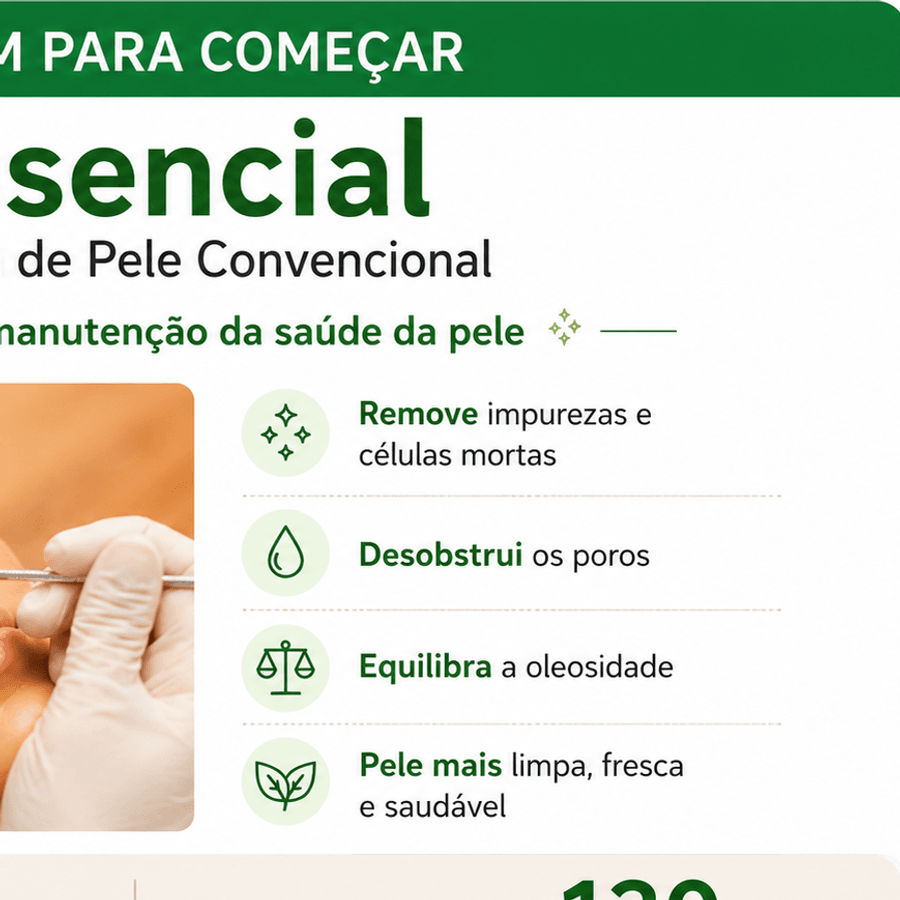 Limpeza de Pele Essencial