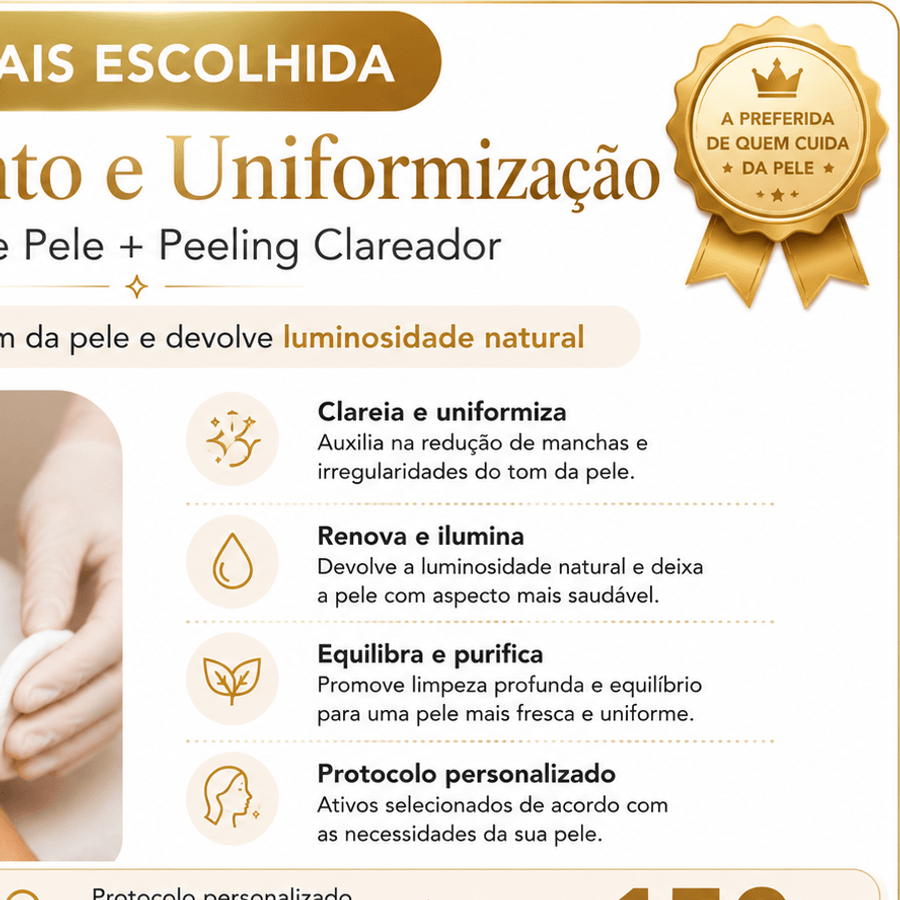 Limpeza de Pele Clareadora